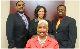 Dr. Jacob White, Crystal Evans, Perry Oliver, Dr. Bambi Gaddist - Project F.A.I.T.H. Staff